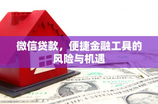 宁城微信贷款，便捷金融工具的风险与机遇