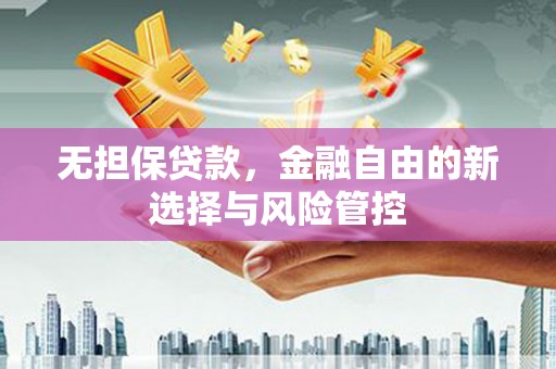 沁县无担保贷款，金融自由的新选择与风险管控