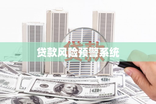环江贷款风险预警系统