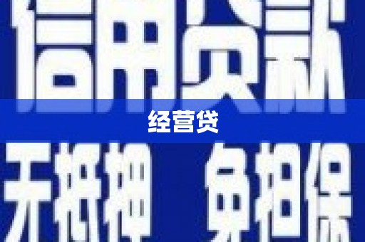 双清经营贷