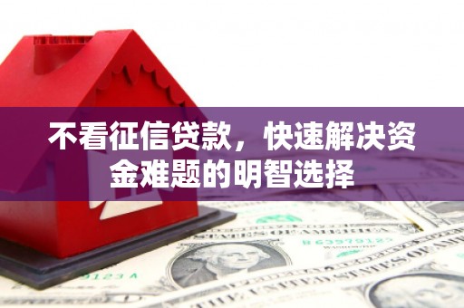 槐荫不看征信贷款，快速解决资金难题的明智选择