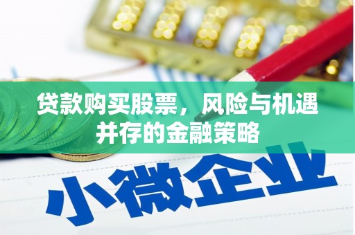 新晃贷款购买股票，风险与机遇并存的金融策略