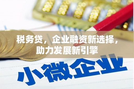 光山税务贷，企业融资新选择，助力发展新引擎