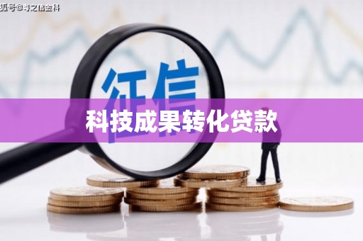 镇原科技成果转化贷款