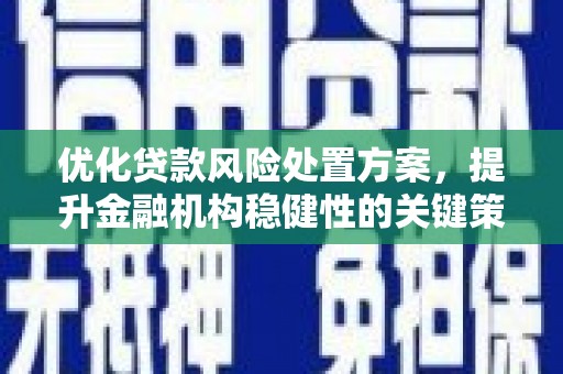 安远优化贷款风险处置方案，提升金融机构稳健性的关键策略