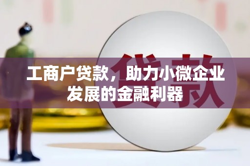 叙永工商户贷款，助力小微企业发展的金融利器