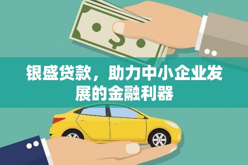 阜城银盛贷款，助力中小企业发展的金融利器