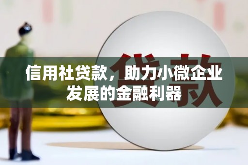 山南信用社贷款，助力小微企业发展的金融利器