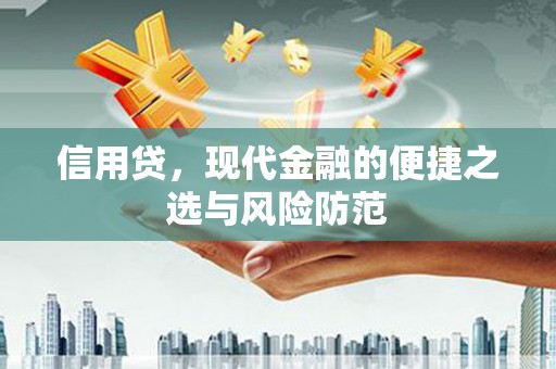 伊犁哈萨克信用贷，现代金融的便捷之选与风险防范