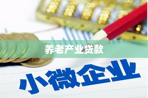 宣城养老产业贷款