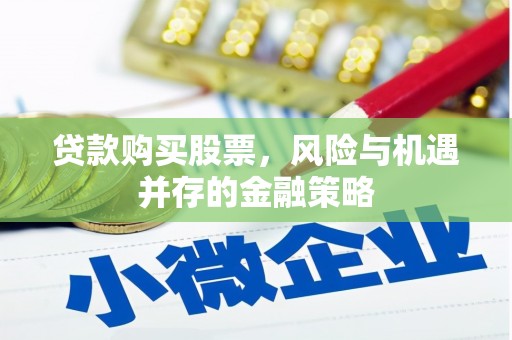 民雄贷款购买股票，风险与机遇并存的金融策略